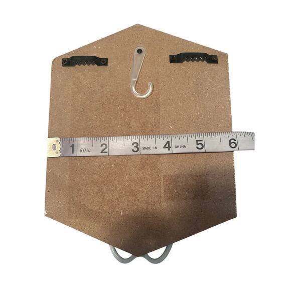 NWOT Coat Hook for Girl's Room Multicolor with Letter 'E' Decorative - Picture 3 of 4